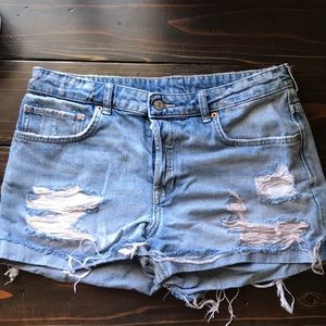 Jean shorts